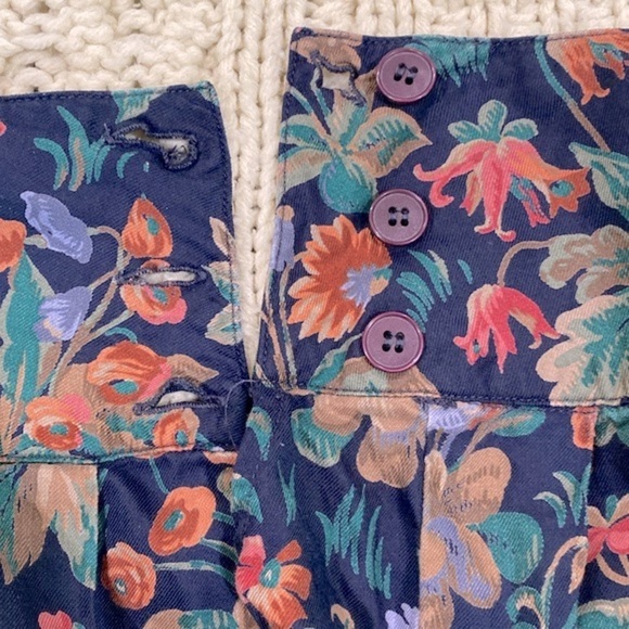 Vintage Herman Geist maxi skirt floral size 12 - Picture 7 of 9